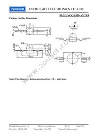 95-21UYOC/S530-A3/TR9 Datasheet Page 2