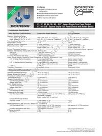 95A1A-B24-B15 Datasheet Cover