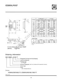 95VLP857ALLFT Datasheet Page 10