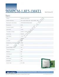 96MPCM-1.8F5-1M4T Datasheet Cover
