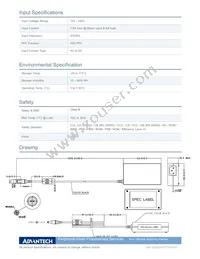 96PSA-A60W12V1-1 Datasheet Page 2