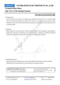 99-216UJC/3437300/TR8 Datasheet Page 16