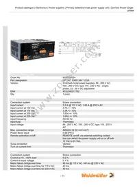 9916250024 Datasheet Cover