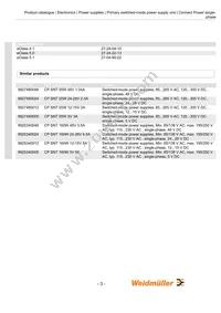 9916250024 Datasheet Page 3