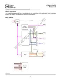 9EPRS475BGLFT Datasheet Page 4