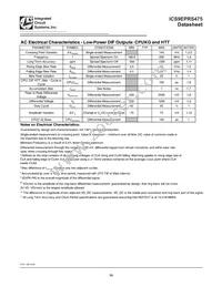 9EPRS475BGLFT Datasheet Page 16