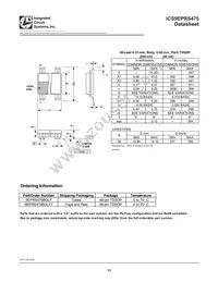 9EPRS475BGLFT Datasheet Page 19