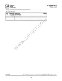 9EPRS475BGLFT Datasheet Page 20