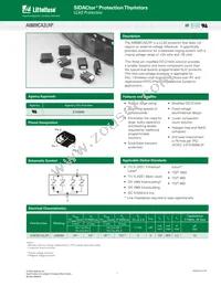 A0609CA2LRP Datasheet Cover