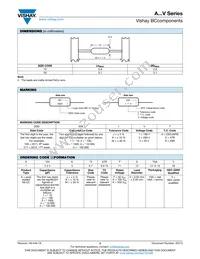 A102K15X7RH5TAAV Datasheet Page 2