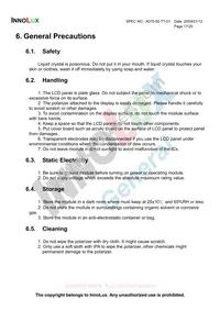 A13-LCD7-TS Datasheet Page 20