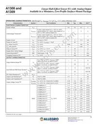 A1309LUA-9-T Datasheet Page 4