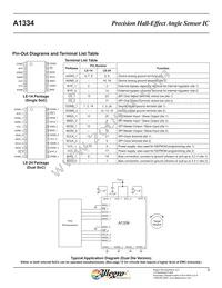 A1334LLETR-DD-T Datasheet Page 4