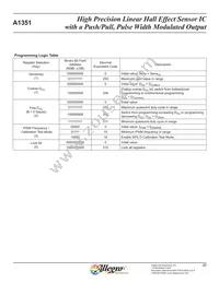 A1351KKTTN-T Datasheet Page 21