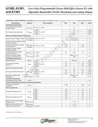 A1360LKTTN-T Datasheet Page 5