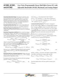 A1360LKTTN-T Datasheet Page 12