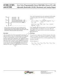 A1360LKTTN-T Datasheet Page 20