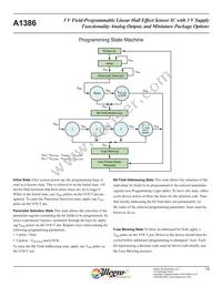 A1386LLHLX-T Datasheet Page 16