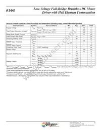 A1441EELLT-T Datasheet Page 4