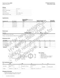 A1635-2R5475-R Datasheet Page 2