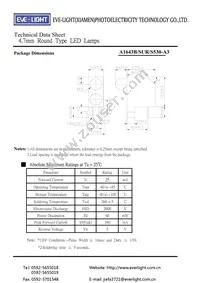 A1643B/SUR/S530-A3 Datasheet Page 3