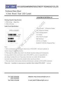 A1643B/SUR/S530-A3 Datasheet Page 7