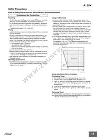A165K-J2M Datasheet Page 11