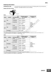 A16L-JGM-24D-1Q Datasheet Page 7