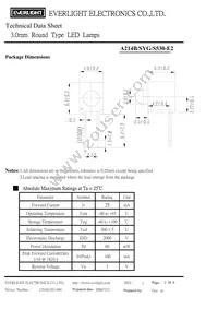 A214B/SYG/S530-E2 Datasheet Page 2