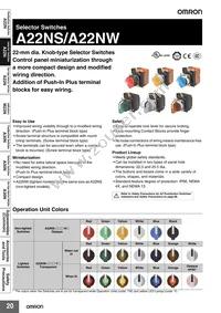 A22NZ-L-WE Datasheet Page 20