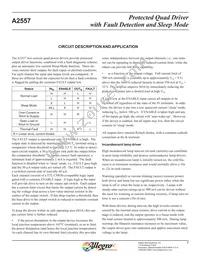 A2557SLBTR-T Datasheet Page 7