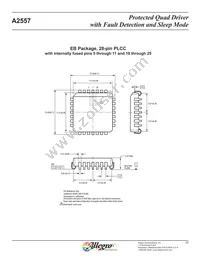 A2557SLBTR-T Datasheet Page 11