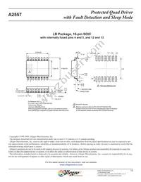 A2557SLBTR-T Datasheet Page 12