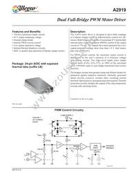 A2919SLBTR-T Datasheet Page 2