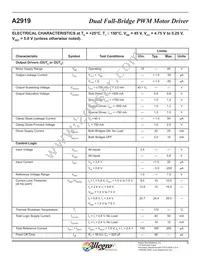 A2919SLBTR-T Datasheet Page 4