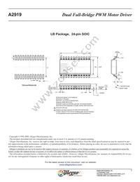 A2919SLBTR-T Datasheet Page 8