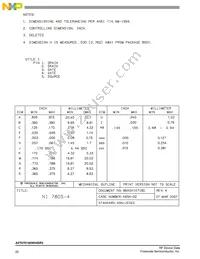 A2T07D160W04SR3 Datasheet Page 22