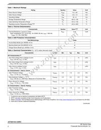 A2T26H165-24SR3 Datasheet Page 2
