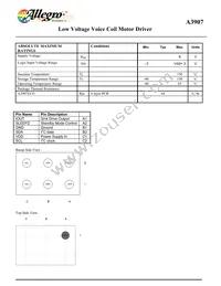 A3907ECGTR Datasheet Page 2