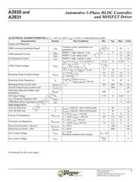 A3931KJP-T Datasheet Page 4