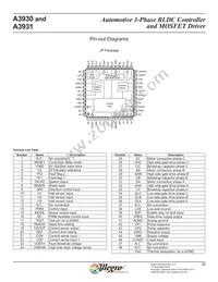 A3931KJP-T Datasheet Page 20