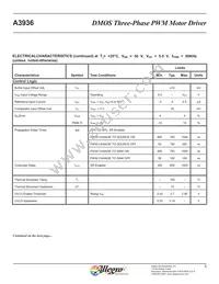 A3936SEDTR-T Datasheet Page 5