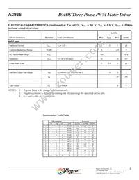 A3936SEDTR-T Datasheet Page 6