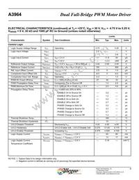 A3964SLBTR-T Datasheet Page 4