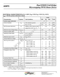 A3973SLBTR-T Datasheet Page 5