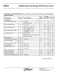 A3974SEDTR-T Datasheet Page 5