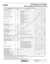 A3992SB-T Datasheet Page 4