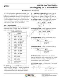 A3992SB-T Datasheet Page 5