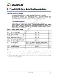 A3PE600-1PQG208 Datasheet Page 13