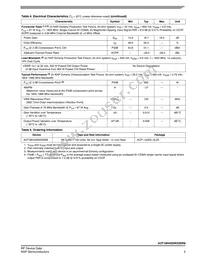 A3T18H455W23SR6 Datasheet Page 3